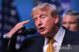 Trump akui Iran masih memiliki kemampuan militer meski diserbu AS lagi