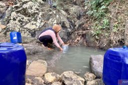 Mata Air Kali Wonosari menjadi penopang di tengah kekeringan Gunungkidul