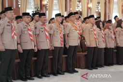 Pramuka diharapkan sebagai wadah pembentukan karakter