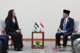 Sugiono bertemu menteri Palestina, bahas komitmen dukung kemerdekaan
