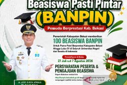 Pemkab Bekasi membuka 100 paket beasiswa bagi pemuda berprestasi