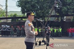 Polres Bogor kerahkan 1.097 personel amankan pertandingan pembuka Piala AFF