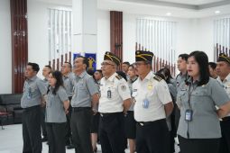 Kementerian Sumut apel bersama lintas Kementerian di Lingkungan Kemenko Kumham Imipas