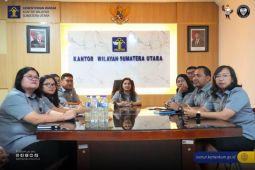DJKI sosialisasi penyesuaian PNBP merek,Kemenkum Sumut siap dukung transformasi digital