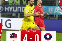 Malaysia menghancurkan Laos 4-0 di Piala AFF 2026