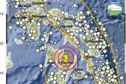 BMKG: Gempa magnitudo 5,2 guncang Kepulauan Sangihe Rabu malam