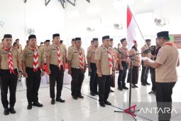 Lapas Gorontalo membentuk Gugus Depan Pramuka untuk perkuat karakter WBP