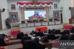 DPRD Babel gelar paripurna pengesahan Raperda Pertanggungjawaban APBD dan Penyampaian RKUA PPAS