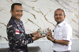 Wali Kota Tanjungbalai - Danlanal TBA silaturahmi perkuat sinergitas