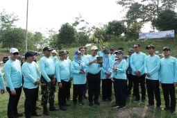 Pemkab Serang tebar 500 ikan di Bendungan Sindangheula