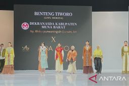 Tenun Benteng Tiworo ditampilkan di BTN IFW 2026