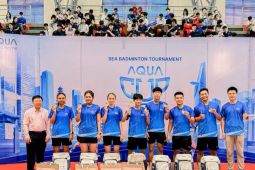 Solo jadi tuan rumah panggung pambinaan bulutangkis "Aqua Cup"