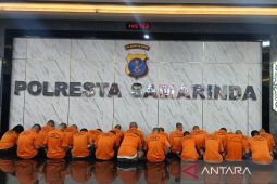 Polresta Samarinda tangkap 74 tersangka narkoba