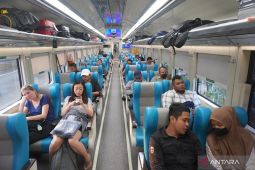 664 ribu wisatawan mancanegara pilih naik kereta api dari Jakarta
