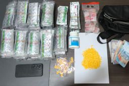 Polres Garut gagalkan peredaran ribuan butir obat keras