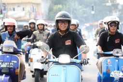 Gubernur Andra gandeng komunitas vespa promosikan pariwisata Banten