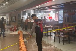 Polisi usut penyebab kebakaran gerai di Bandara Ngurah Rai