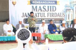 Bupati Sergai ajak warga perkuat budaya berinfak lewat pembangunan masjid