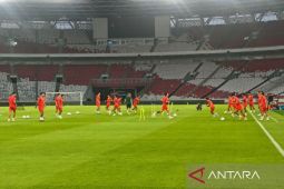 Timnas Indonesia matangkan persiapan jamu Vietnam tanpa Marselino