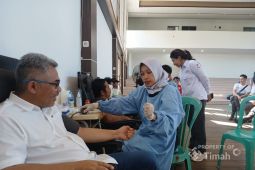 HUT Ke-50, PT Timah bantu PMI Bangka Barat jaga stok darah