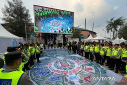 Polisi antisipasi lonjakan 27.000 penonton pada laga Indonesia lawan Vietnam