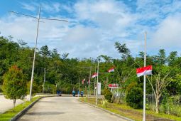 3.000 bendera Merah Putih berkibar ikut jaga perbatasan Jagoi Babang Kalbar