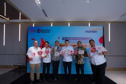 Sambut HUT ke-28, Bank Mandiri rangkul 1.181 pendonor di wilayah Jakarta
