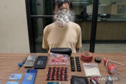 Polres Bekasi dalami asal usul narkotika jenis sabu hasil sitaan