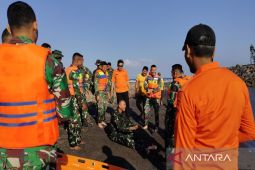 BPBD Gianyar beri pelatihan prajurit TNI evakuasi korban bencana