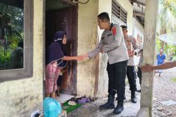 Memprihatinkan, Polres Aceh Selatan rehab rumah keluarga eks kombatan GAM