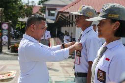 Sekretaris Daerah Pematangsiantar pimpin upacara di pemusatan latihan calon Paskibraka