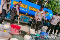 Polres Cianjur: Masyarakat dapat menghubungi 110 untuk layanan air bersih