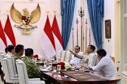 Prabowo terima laporan capaian program TNI dukung pembangunan