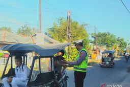 Polisi gelar "strong point" rutin cegah kecelakaan di Bone Bolango