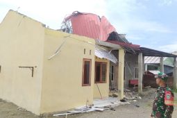 Angin kencang rusak tujuh unit rumah dan satu ruko di Aceh Besar