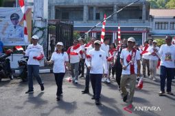 Plt Bupati Sitaro launching Semarak HUT ke-81 Kemerdekaan RI