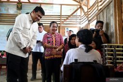 Gubernur Sumut wujudkan impian gedung permanen di SMPN 4 Sitolu Ori
