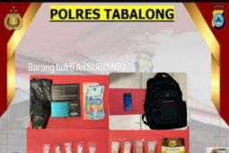 Satresnarkoba Polres Tabalong sita 13,48 gram sabu-sabu