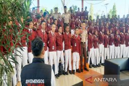 Taruna Akpol bentuk kedisiplinan siswa Sekolah Rakyat di Kalimantan Selatan