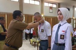 32 Pakibraka Kabupaten Sukabumi jalani diklat