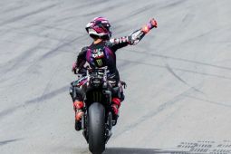 Hasil sprint race MotoGP Inggris 2026: Jorge Martin juara, Ogura finis kedua