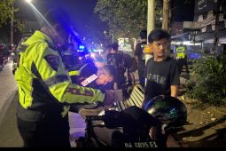 Polresta Banjarmasin tindak 30 pelanggar saat patroli dini hari cegah balap liar