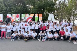 Kemenkum Malut semarakkan HUT RI dan Hari Pengayoman ke-81 melalui Fun Walk di Ternate