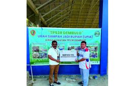 PLN Nusantara Power Unit Pembangkitan Gorontalo dukung penguatan TP3R Tanggidaa Group melalui bantuan TJSL berbasis ekonomi sirkular