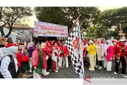 Kowani gelar fun walk 10.000 langkah sehat gaungkan Tempe Indonesia Goes to UNESCO