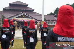 Paskibraka Kabupaten Bogor ditempa di "Desa Bahagia"