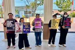 Jejak Puan gelar aksi bisu kawal praperadilan kasus TPKS UNUGO