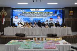 Polda Aceh tangkap keuchik tersangka peredaran narkoba 50.000 butir pil ekstasi