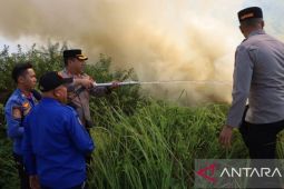 Polres Bangka Tengah minta warga laporkan karhutla melalui layanan 110