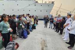 65 siswa Papua tiba di Tanjung Priok menuju Sekolah Lentera Harapan